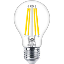Master Value led Ampoule E27 Poire Claire 7.8W 1055lm - - Philips