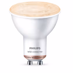 Philips Spot 4,7 W (éq. 50 W) PAR16 GU10, Ampoule intelligente, Blanc, GU10, Blanc, 2700 K, 2700 K