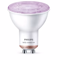 Philips Spot 4,7 W (éq. 50 W) PAR16 GU10, Ampoule intelligente, Blanc, GU10, Blanc, 2200 K, 6500 K