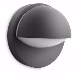 Philips myGarden 8719514385269, Éclairage mural extérieur, Noir, Aluminium, IP44, Façade, Jardin, Patio, II