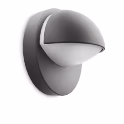 Philips myGarden 8719514385269 éclairage extérieur Éclairage mural extérieur E27 Noir