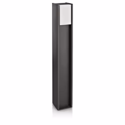 Philips EcoMoods Borne/lampadaire, Piedestal extérieur/Lampadaire, Anthracite, Aluminium, IP44, Jardin, I