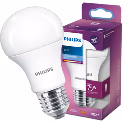 Culot : E27 Puissance : 10W Température de couleur : 6500K Flux lumineux : 1055 lm Efficacité lumineuse : 105 lm/W Indice de  ...