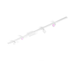 Philips Hue White and Color ambiance Kit de base Perifo pour plafond, droit (4 spots)