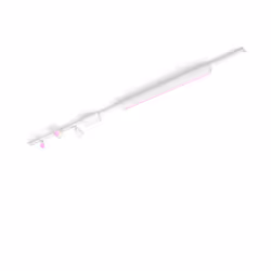 Philips Hue White and Color ambiance Kit de base Perifo pour plafond, droit (3 spots, 1 barre lumineuse), Spot d'éclairage in ...