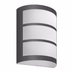 Philips 8719514417618, Éclairage mural extérieur, Gris, Blanc, IP44, Jardin, Patio, II, Jardin, Patio