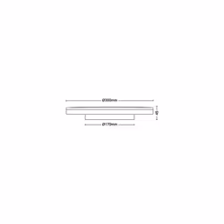Philips Fonctionnel 8719514431966 éclairage de plafond Noir Ampoule(s) non remplaçable(s) LED