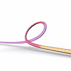 Philips Hue Play gradient lightstrip pour PC, Eclairage intelligent par bande, Bluetooth/Zigbee, Noir, Blanc, LED, Variable,  ...