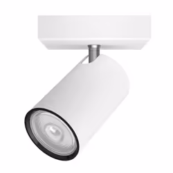 Philips Spot encastrable, Spot d'éclairage de surface, GU10, 1 ampoule(s), LED, 220-240 V, Blanc