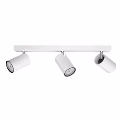 Philips Spot encastrable, Spot d'éclairage de surface, GU10, 3 ampoule(s), LED, 220-240 V, Blanc