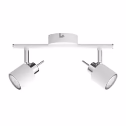 Philips 8719514465312, Spot d'éclairage de surface, GU10, 2 ampoule(s), 220-240 V, Blanc