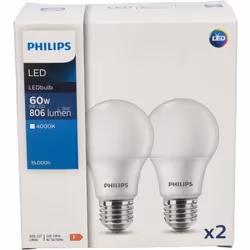 Puissance : 8W Équivalent à une ampoule à incandescence traditionnelle : 60W Température de couleur : 2700K (blanc chaud) Flu ...