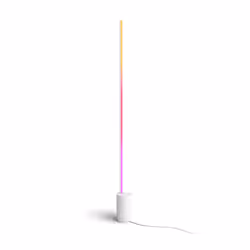 Philips Hue White and Color ambiance Lampadaire Gradient Signe, Éclairage de plancher intelligent, Bluetooth, Blanc, LED, Amp ...
