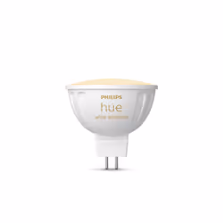 Philips Hue White ambiance MR16, Spot d'éclairage intelligent, Bluetooth/Zigbee, Blanc, LED, GU5.3, Blanc froid, Blanc chaud, ...