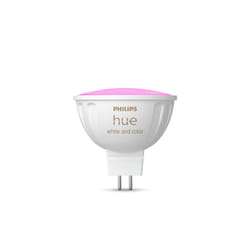 Philips Hue White and Color ambiance MR16 Spot d'éclairage intelligent Bluetooth/Zigbee Blanc 6,3 W