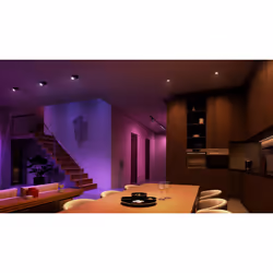 Philips Hue White and Color ambiance MR16 Spot d'éclairage intelligent Bluetooth/Zigbee Blanc 6,3 W - Vue supplémentaire 5