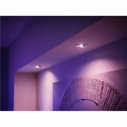Philips Hue White and Color ambiance MR16 Spot d'éclairage intelligent Bluetooth/Zigbee Blanc 6,3 W - Vue supplémentaire 6