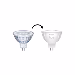 Philips Hue White and Color ambiance MR16 Spot d'éclairage intelligent Bluetooth/Zigbee Blanc 6,3 W - Vue supplémentaire 7
