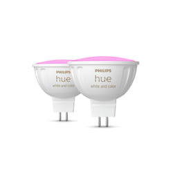 Philips Hue White and Color ambiance MR16 Spot d'éclairage intelligent Bluetooth/Zigbee Blanc 6,3 W