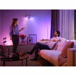 Philips Hue White and Color ambiance MR16 Spot d'éclairage intelligent Bluetooth/Zigbee Blanc 6,3 W - Vue supplémentaire 11
