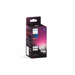 Philips Hue White and Color ambiance MR16 Spot d'éclairage intelligent Bluetooth/Zigbee Blanc 6,3 W - Vue supplémentaire 4