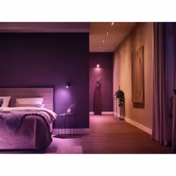 Philips Hue White and Color ambiance MR16 Spot d'éclairage intelligent Bluetooth/Zigbee Blanc 6,3 W - Vue supplémentaire 8