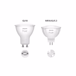 Philips Hue White and Color ambiance MR16 Spot d'éclairage intelligent Bluetooth/Zigbee Blanc 6,3 W - Vue supplémentaire 9