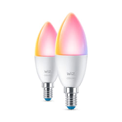 WiZ 2 ampoules flamme 40W C37 E14