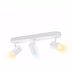 WiZ 3 spots orientables IMAGEO, Éclairage de plafond intelligent, Blanc, Wi-Fi/Bluetooth, LED, Ampoule(s) non remplaçable(s), ...