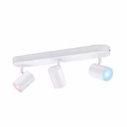 WiZ 3 spots orientables IMAGEO, Éclairage de plafond intelligent, Wi-Fi/Bluetooth, Blanc, LED, Ampoule(s) non remplaçable(s), ...