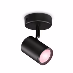 WiZ 1 spot orientable IMAGEO, Éclairage de plafond intelligent, Noir, Wi-Fi/Bluetooth, LED, Ampoule(s) non remplaçable(s), 22 ...