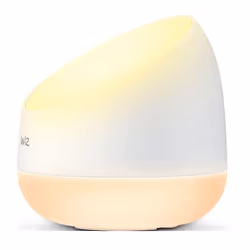 WiZ Lampe à poser Squire, Lampe de table intelligente, Blanc, Wi-Fi/Bluetooth, LED, Ampoule(s) non remplaçable(s), 2200 K