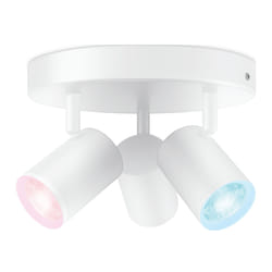 WiZ 3 spots orientables IMAGEO Plaque ronde