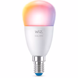 WiZ Ampoule 40W P45 E14, Ampoule intelligente, Blanc, E14, Blanc, 2200 K, 6500 K