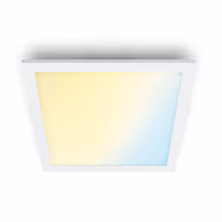 WiZ Panneau de plafond 36 W Carré, Éclairage de plafond intelligent, Wi-Fi, Blanc, LED, Ampoule(s) non remplaçable(s), 2700 K