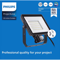 Philips 8719514954458, 30 W, LED, Noir, 3000 K, 2700 lm, 35000 h
