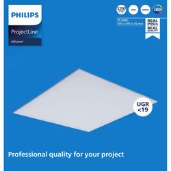 Philips 8719514955295, Carré, Plafond, Blanc, 36 W, Blanc, 4000 K