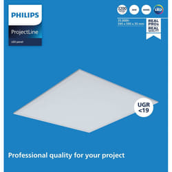 Philips 8719514955295 Éclairage de panneaux à LED Carré Secteur