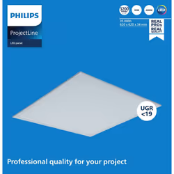 Philips 8719514955301, Carré, Plafond, Blanc, 36 W, Blanc, 4000 K