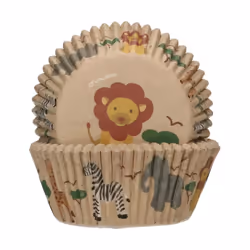 FunCakes F84180, Caissettes pour cupcake / muffin, Rond, Multicolore, Papier, 32 mm, 5 cm