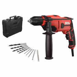 Skil 6725 GA, Sans clé, Noir, Rouge, 2800 tr/min, 1,3 cm, 47600 bpm, 1,6 cm