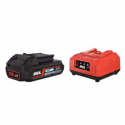 Skil BC1E3110AA, Ensemble de batterie et de chargeur, Lithium-Ion (Li-Ion), 2,5 Ah, 20 V, Skil, Noir, Rouge