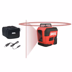 Skil 1960 DA, 20 m, 0,1 mm/m, 8°, horizontale/verticale, Rouge, 635 nm (< 5 mW)