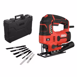 Skil 4531 GA, Poignée supérieure, Noir, Rouge, 45°, Aluminium, Bois, 3200 spm, 8,5 cm