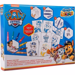 NICKELODEON Pat patrouille Coffret stylos pulvérisateurs