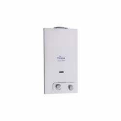 Le nouveau TTulpe® Indoor B-14 Eco Le chauffe-eau à gaz instantané "Indoor B-14 Eco" peut être installé à l'intérieur et est  ...