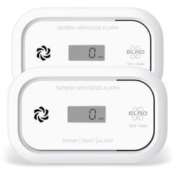 Pack de 2 Détecteurs de Monoxyde de Carbone ELRO FC5003 Capteur 10 Ans avec Affichage 2 Pièces