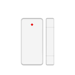 Détecteur de porte/fenêtre - ELRO - AS90MA - Intérieur - Sans fil - Alimentation par batterie