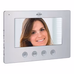 Moniteur supplémentaire - ELRO - DV477W-M - Blanc - 1 écran - Compatible DV477W et DV477IP