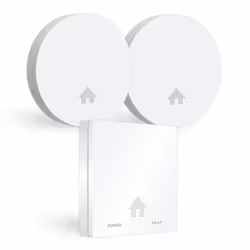 Kit anti-incendie design ELRO - 2X Détecteur de fumée ultra-plat & Détecteur de monoxyde de carbone ultra-plat